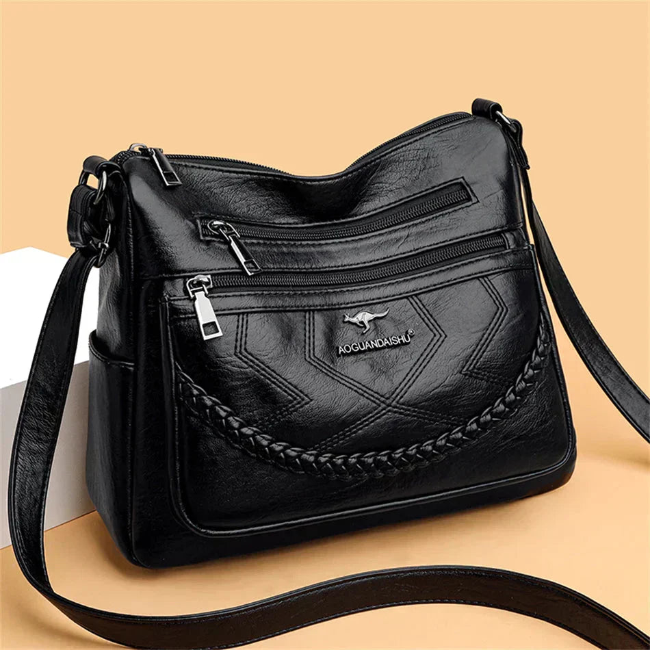 Azalea | Bolso de diseñador de cuero PU suave de lujo