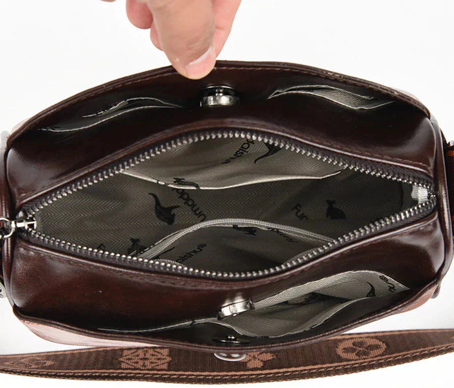 Bolso de Cuero Majestuoso