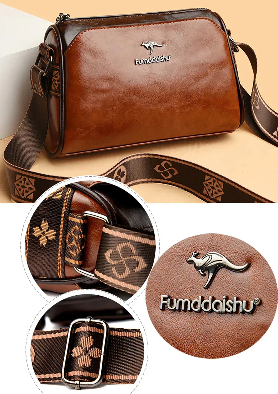 Bolso de Cuero Majestuoso