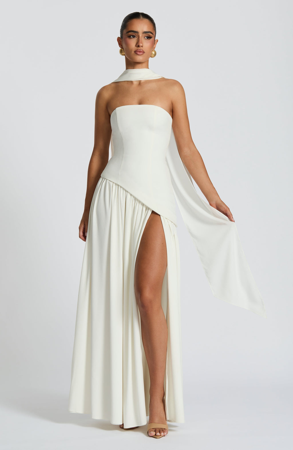 Vestido Maxi Jardín Lila