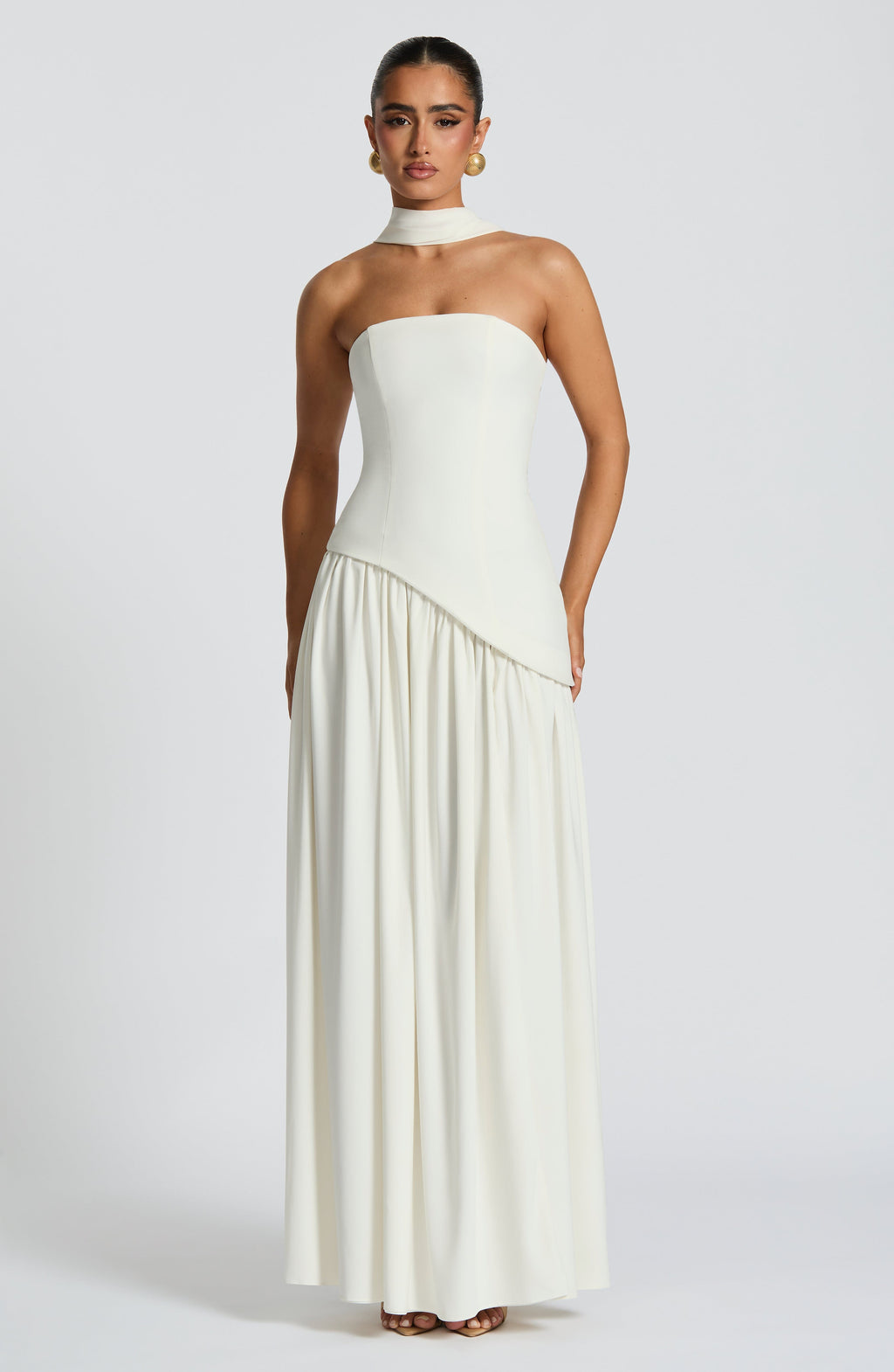 Vestido Maxi Jardín Lila