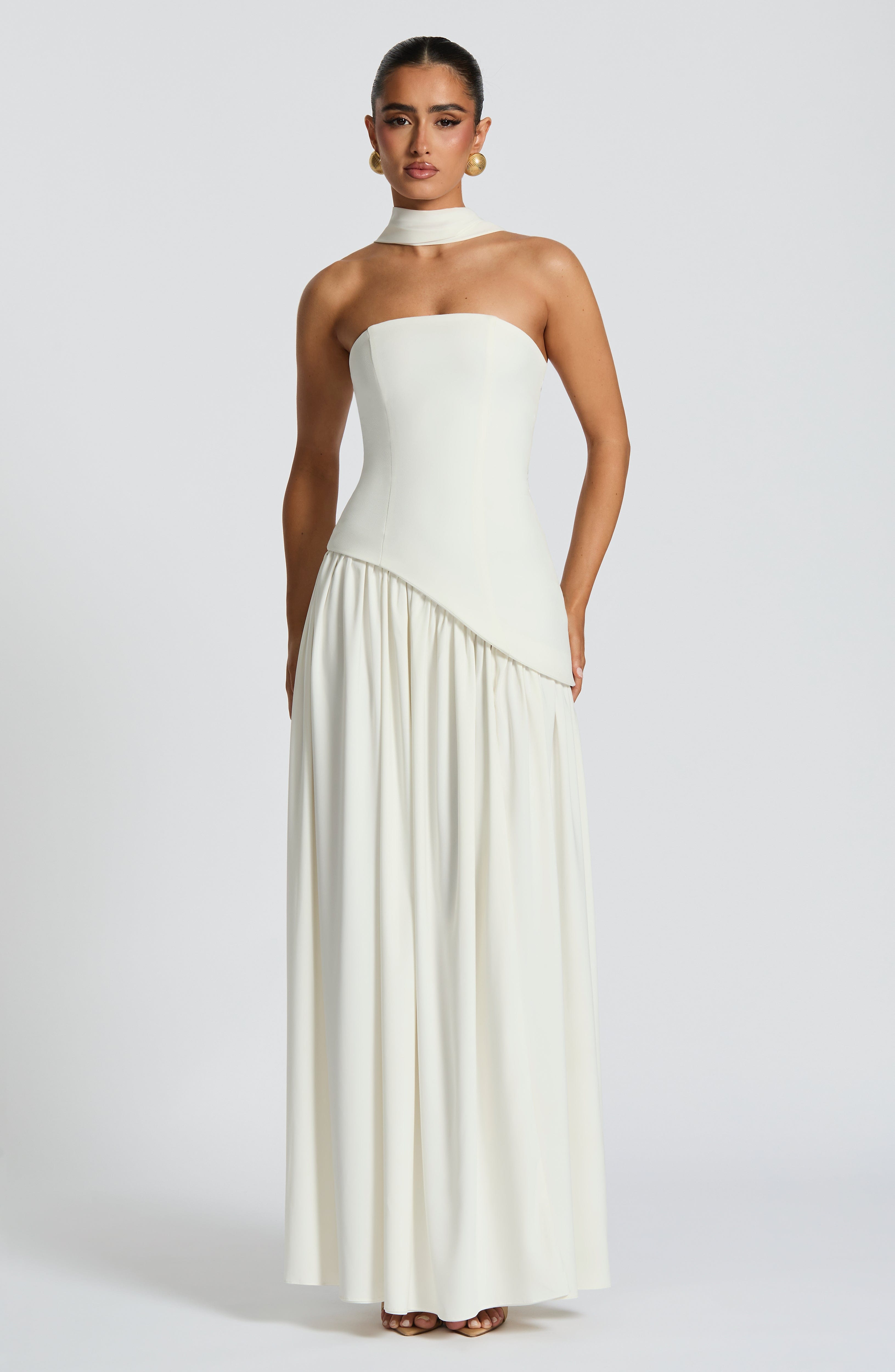Vestido Maxi Jardín Lila