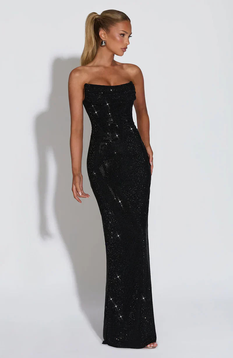 Marivelle Vestido Maxi de Cristal