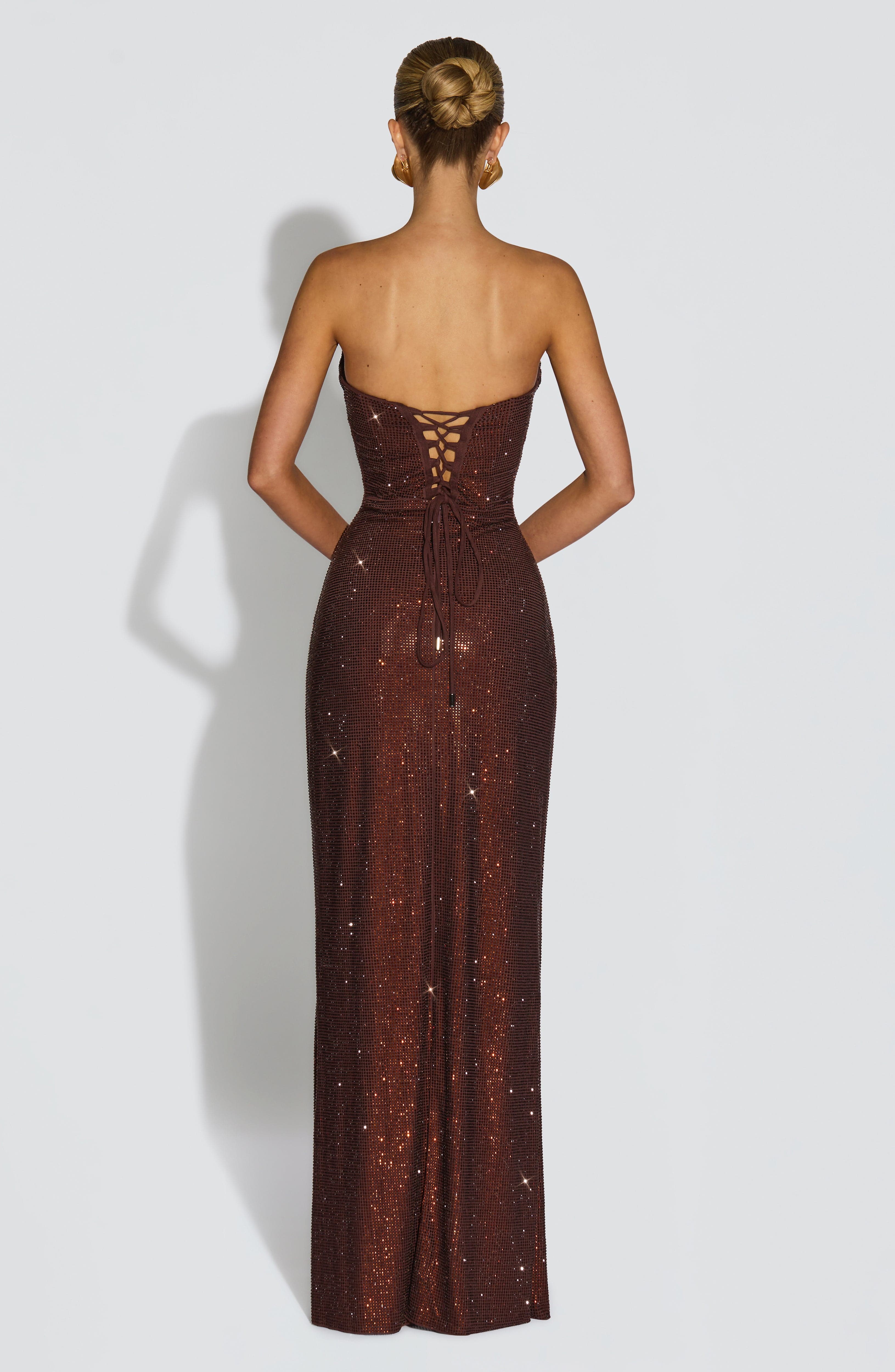 Marivelle Vestido Maxi de Cristal