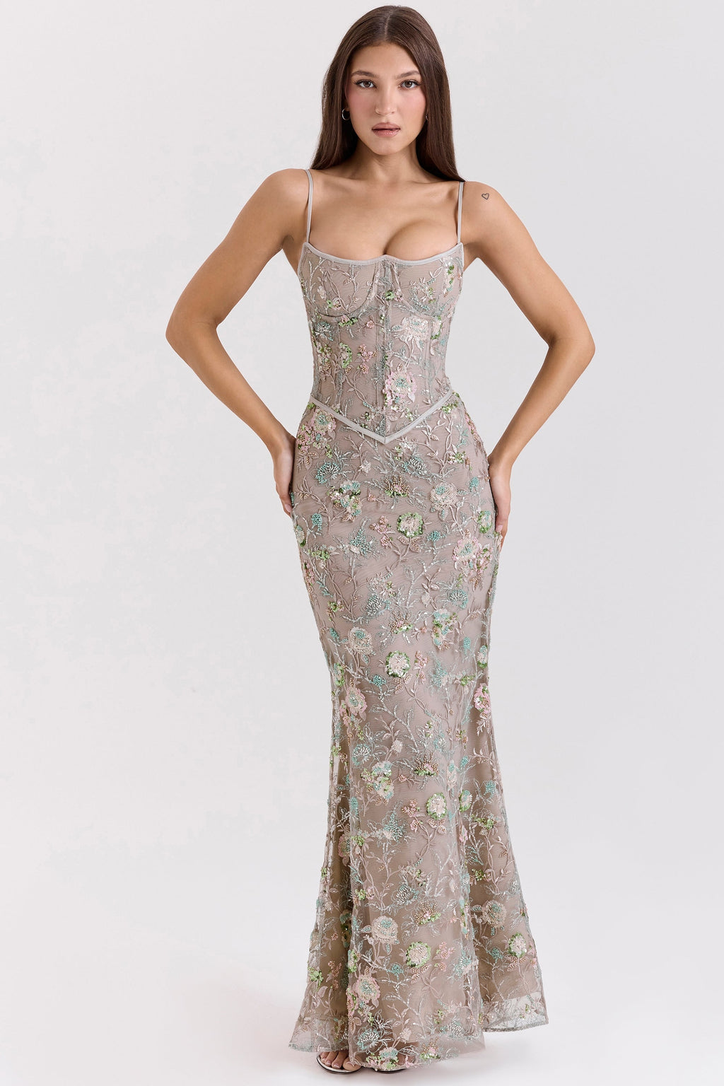 Bella Rosia Vestido Maxi