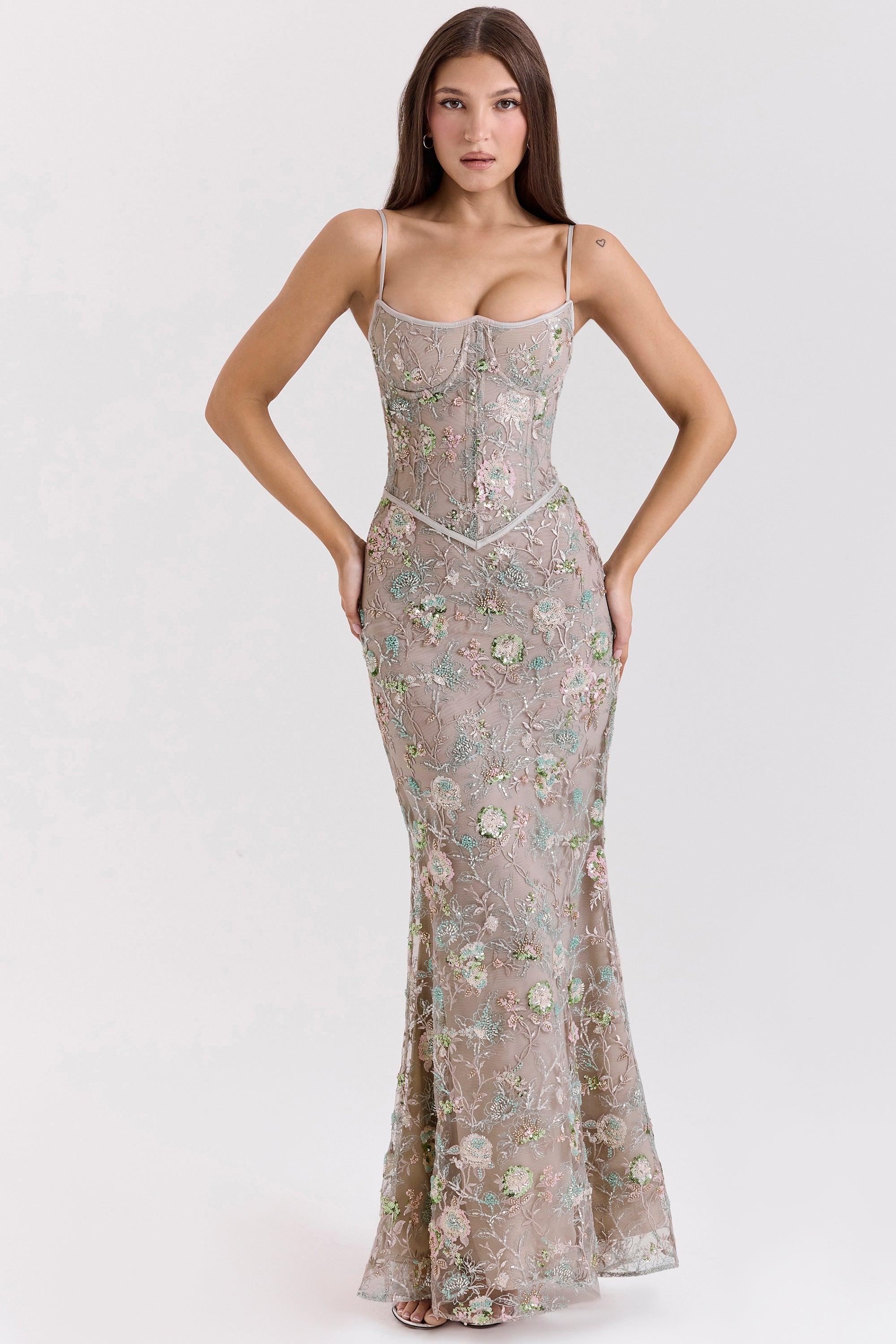 Bella Rosia Vestido Maxi