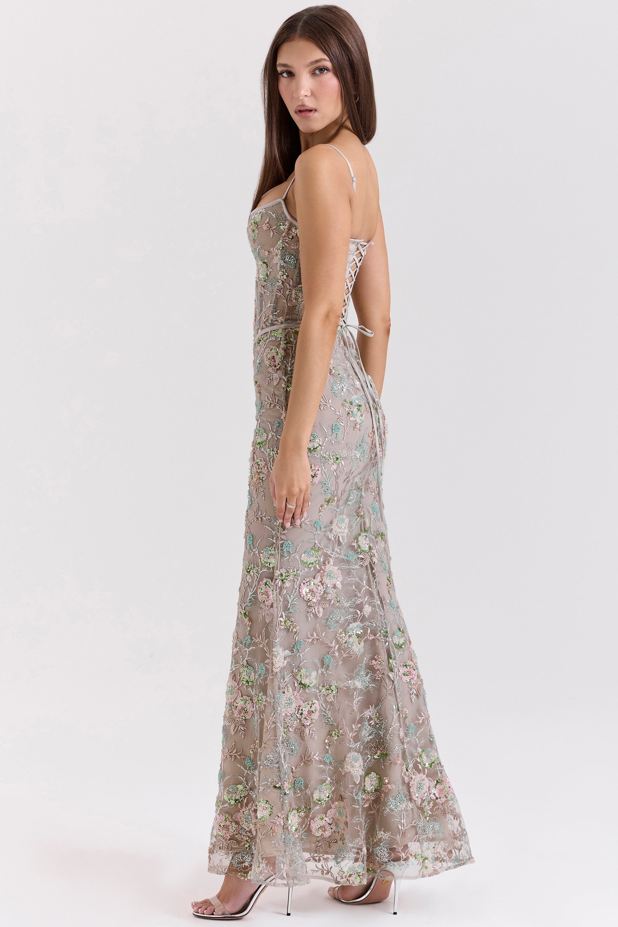 Bella Rosia Vestido Maxi