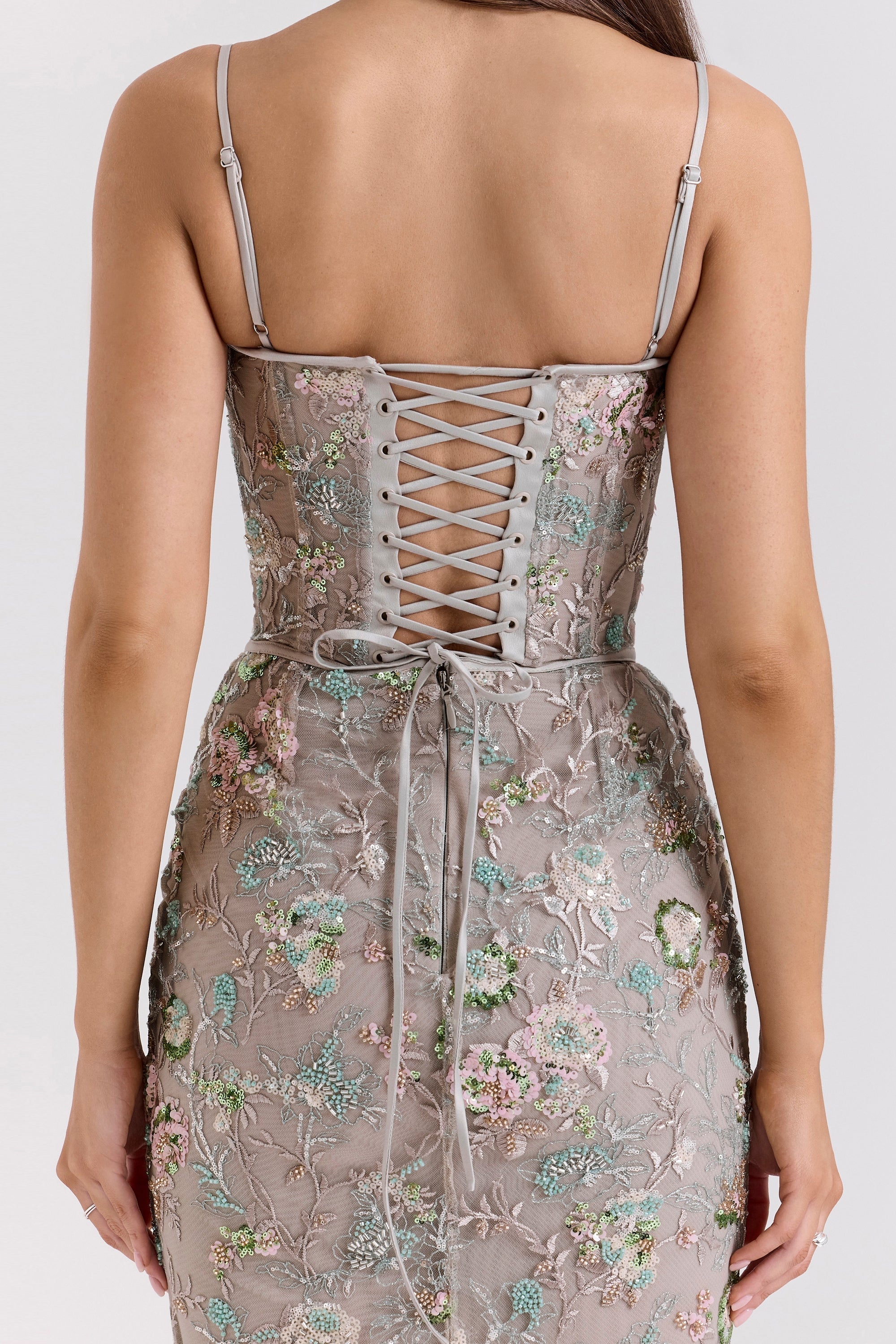 Bella Rosia Vestido Maxi