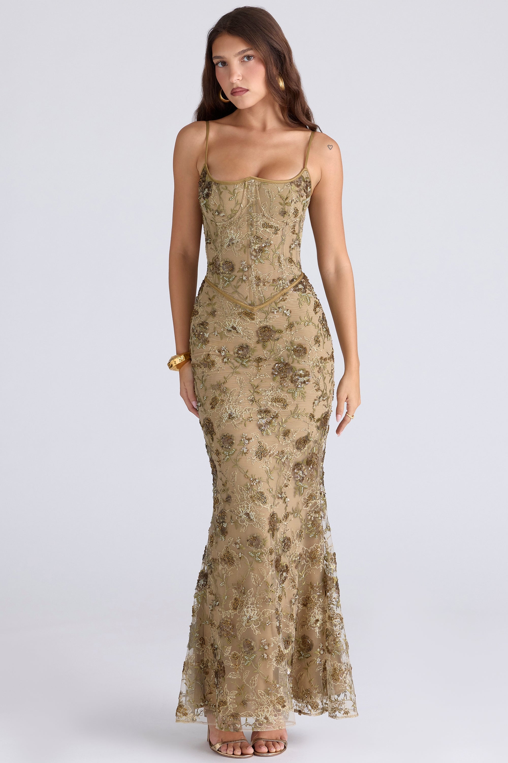 Bella Rosia Vestido Maxi