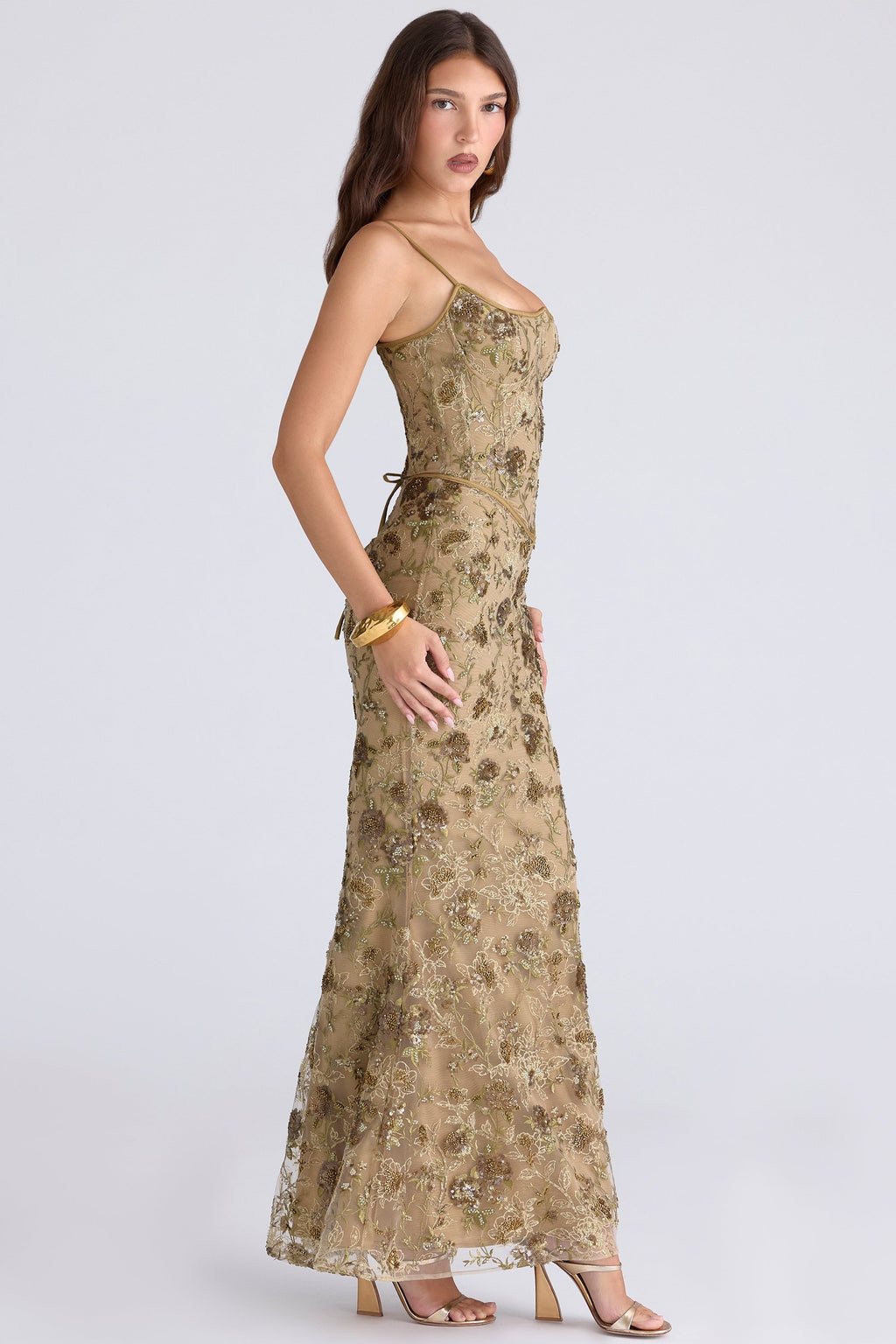 Bella Rosia Vestido Maxi