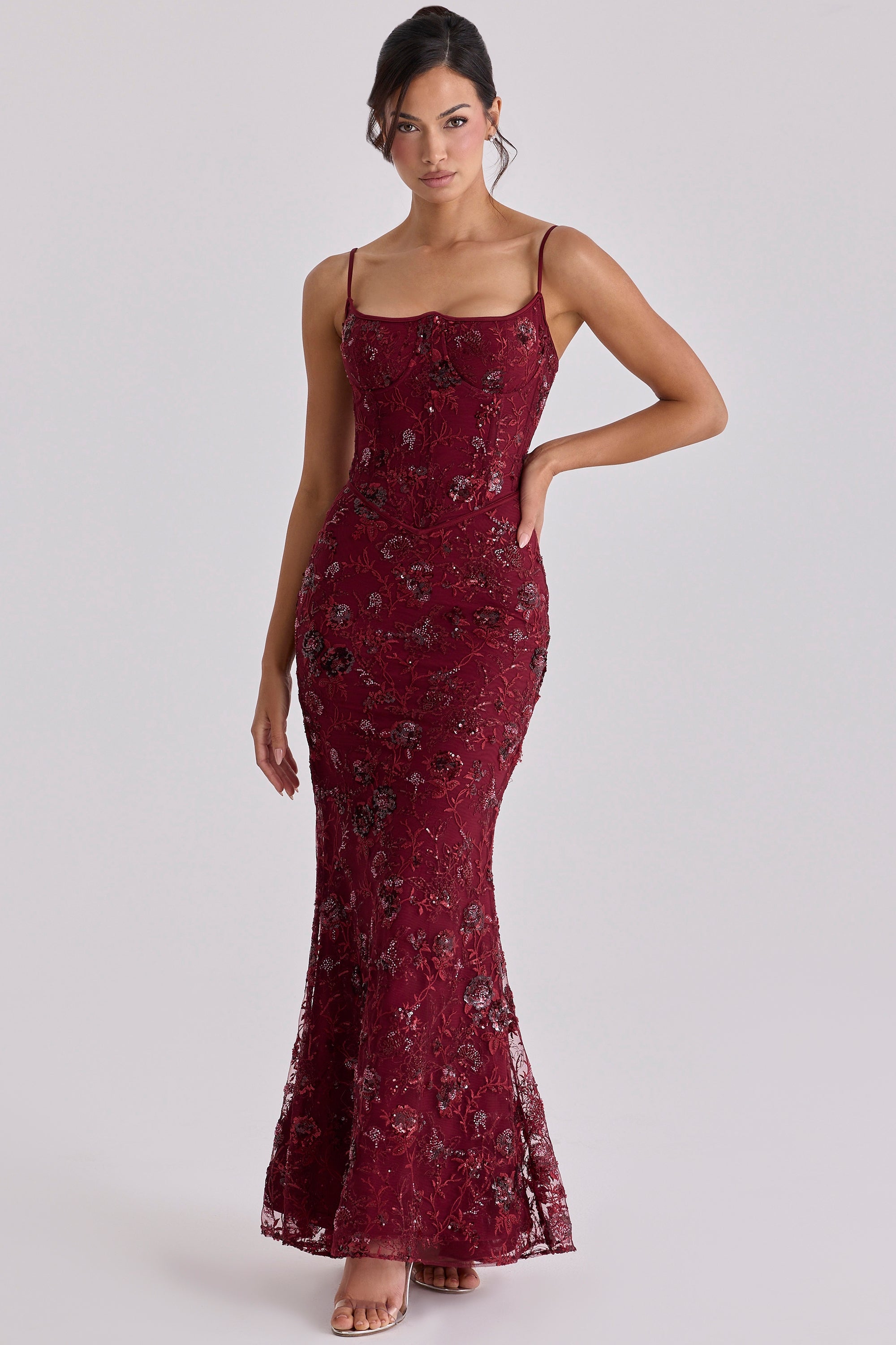Bella Rosia Vestido Maxi