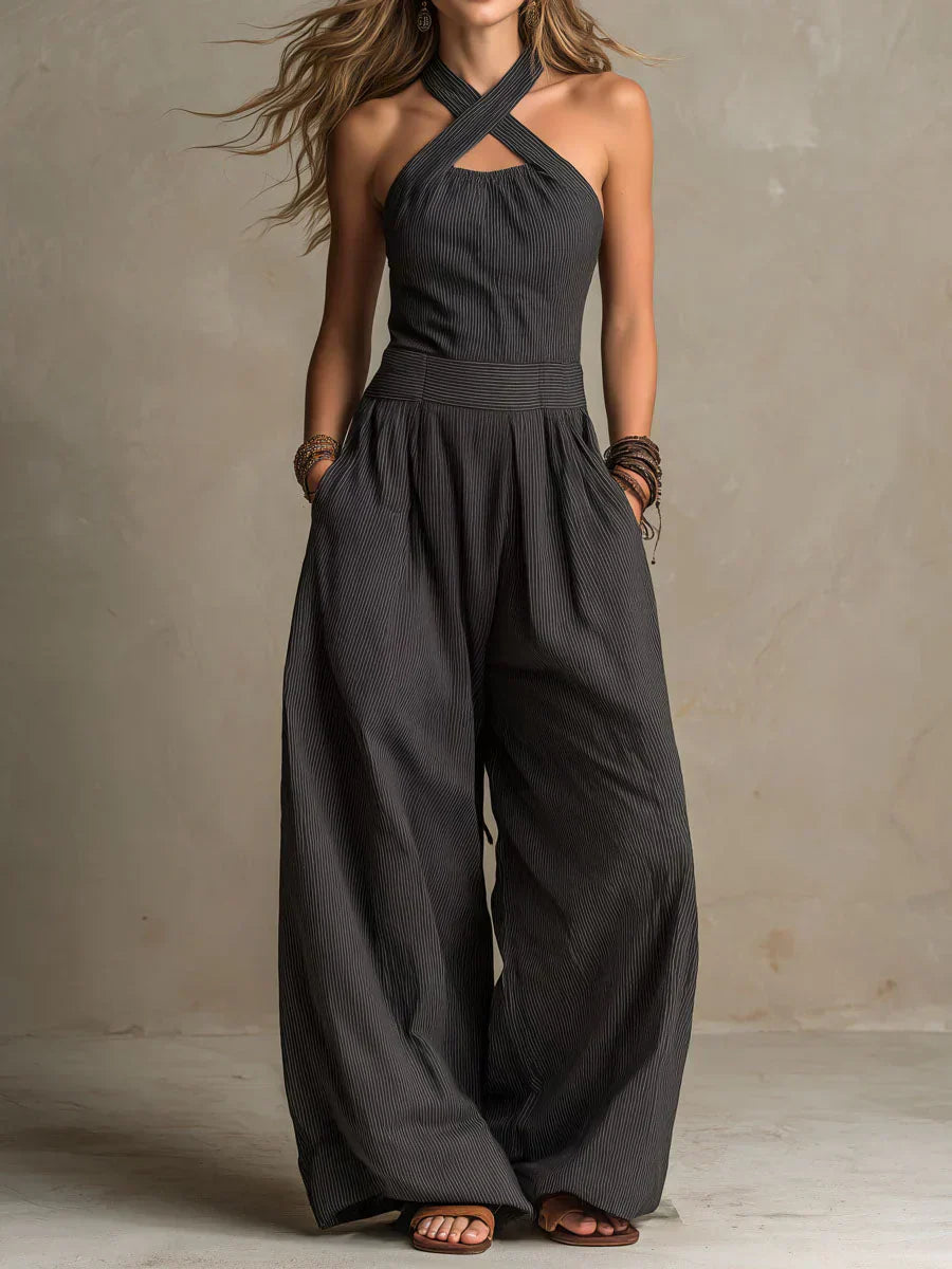 Louisa | Mono de diseño con cuello cruzado
