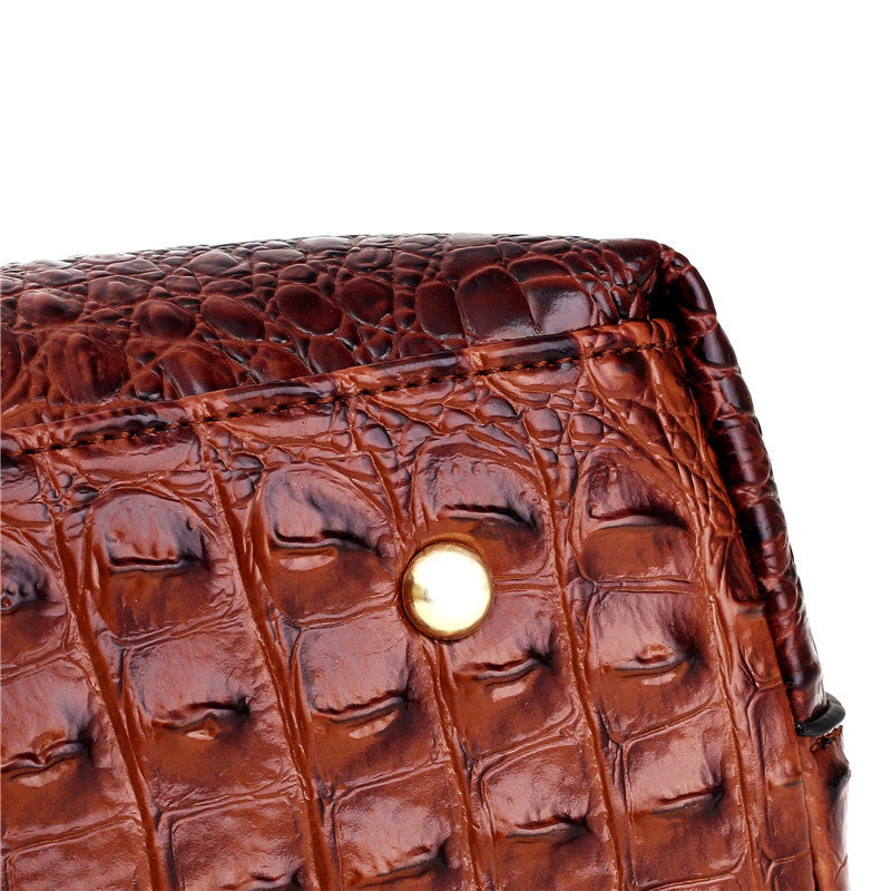 Oriana - Bolso de Cocodrilo con Gradiente Retro