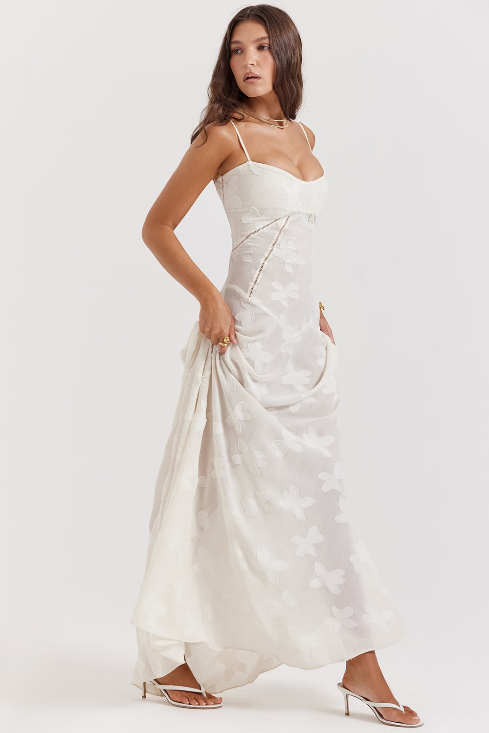 Bella Rosia Vestido Maxi