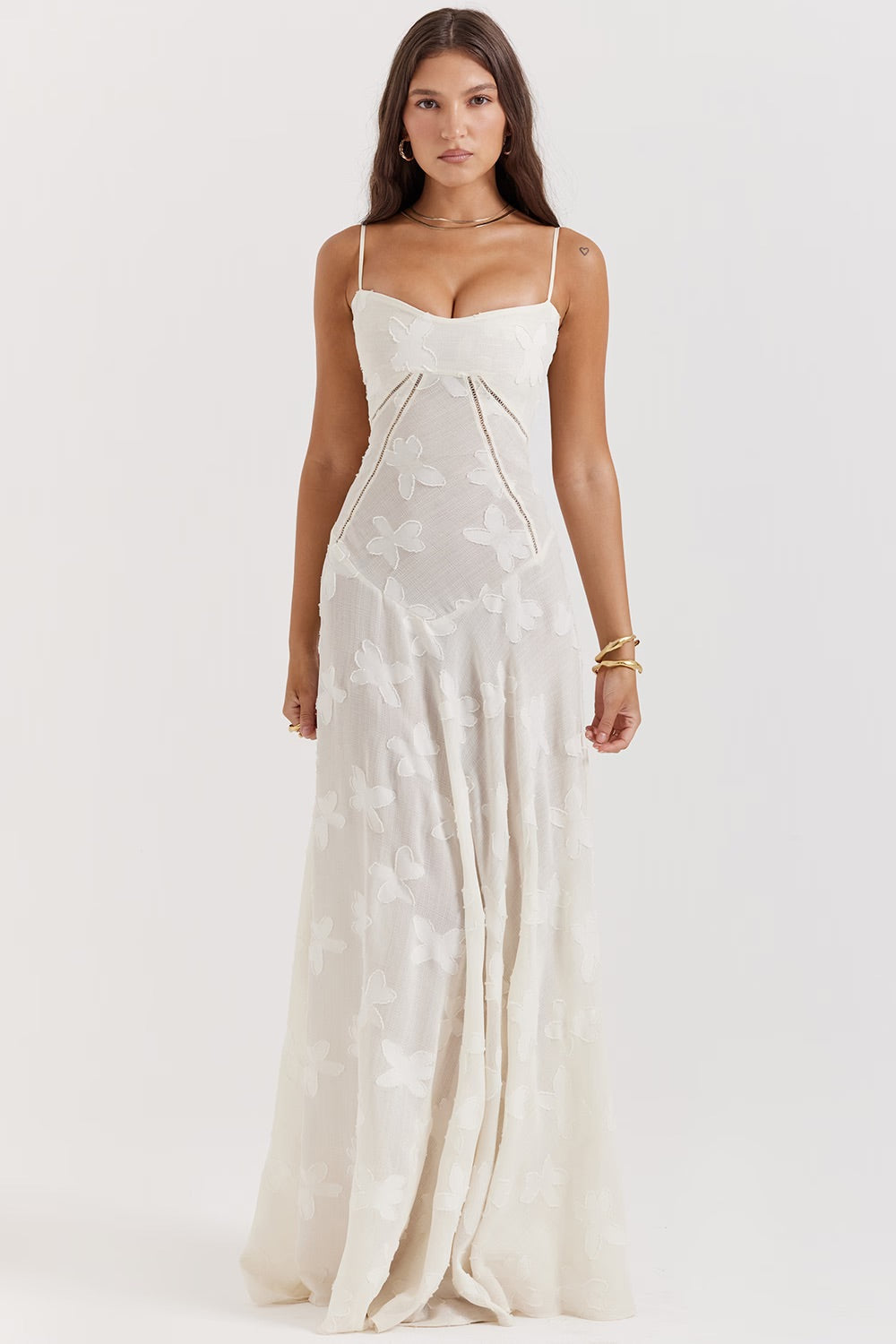 Bella Rosia Vestido Maxi