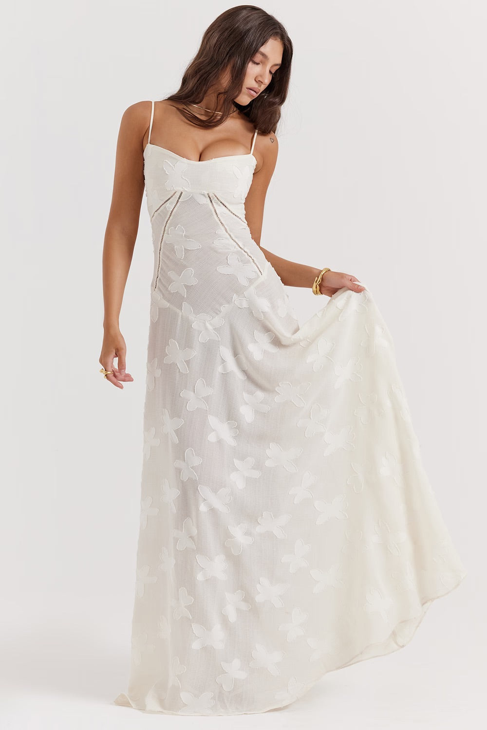Bella Rosia Vestido Maxi
