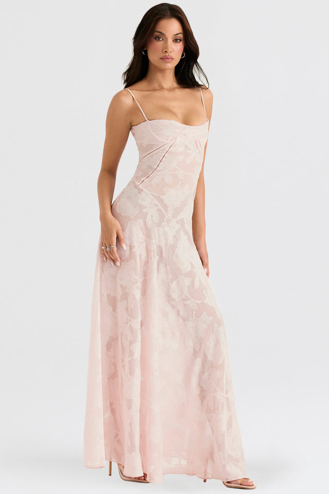 Bella Rosia Vestido Maxi