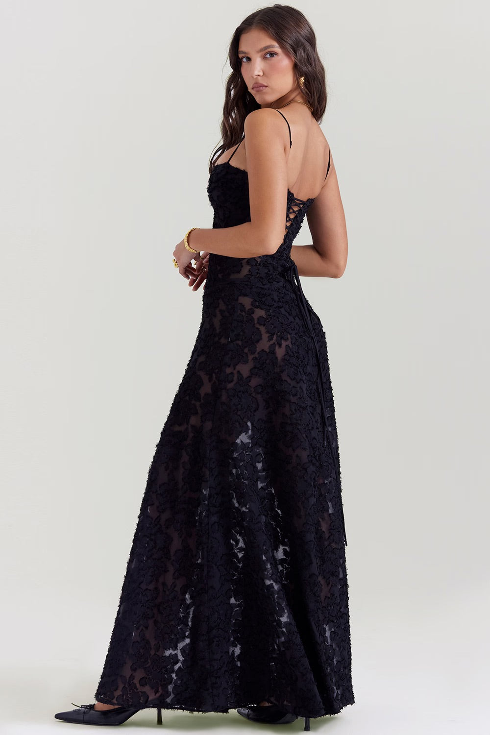 Bella Rosia Vestido Maxi