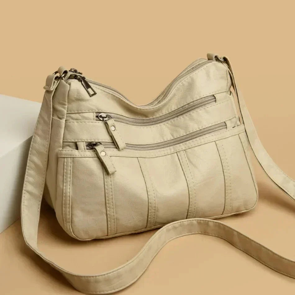 Oriana | Bolsa de bolsillo de múltiples capas de PU de lujo