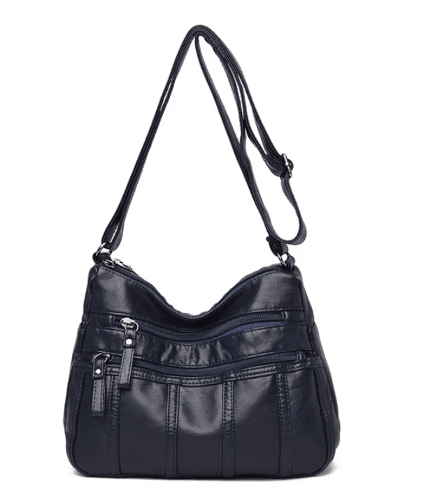 Bolso Cruzado de Cuero Suave Nina