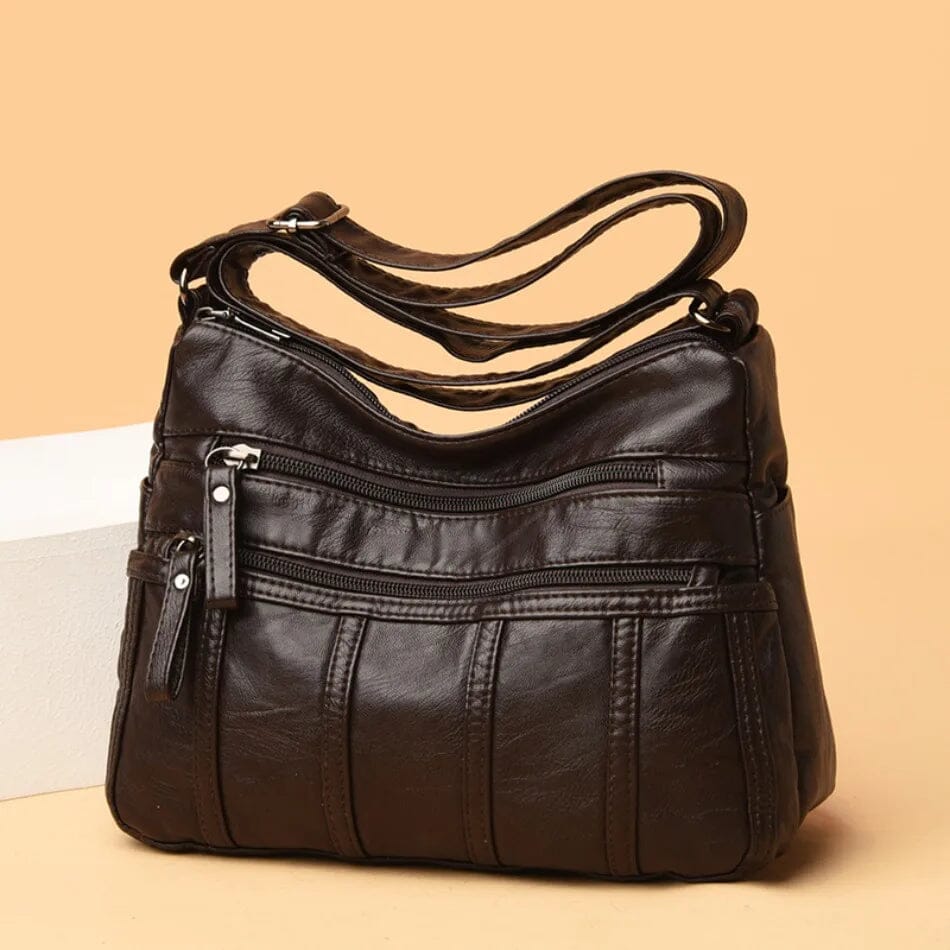 Oriana | Bolsa de bolsillo de múltiples capas de PU de lujo
