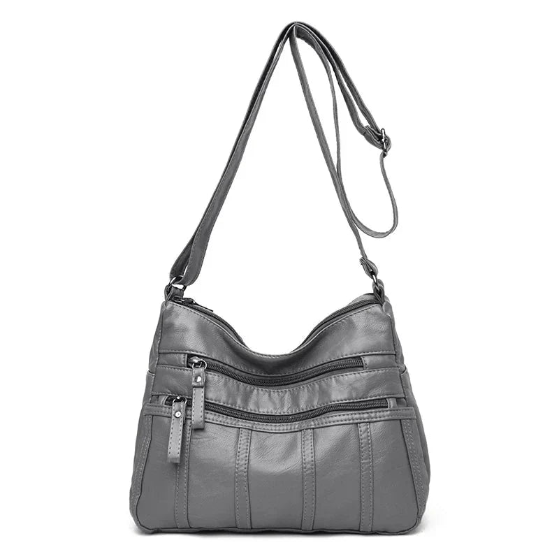 Oriana | Bolsa de bolsillo de múltiples capas de PU de lujo