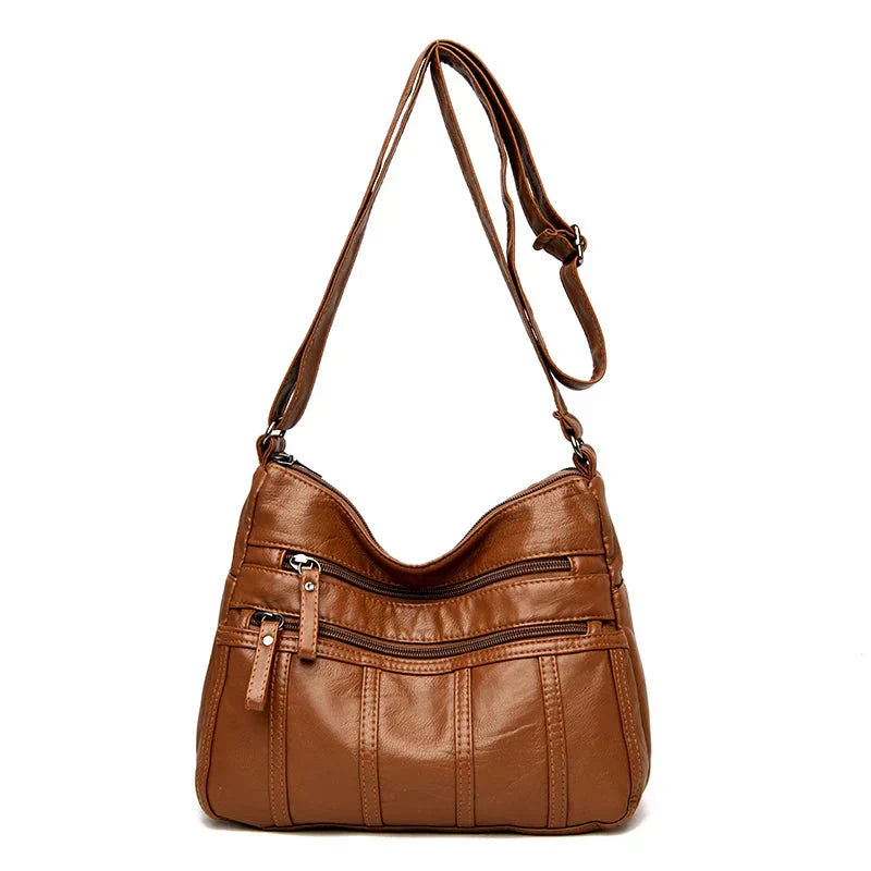 Oriana | Bolsa de bolsillo de múltiples capas de PU de lujo
