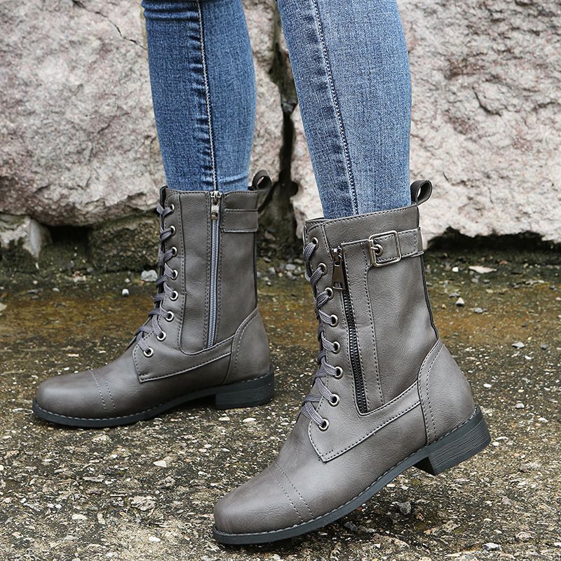 Félice - Elegantes botas ortopédicas de cuero