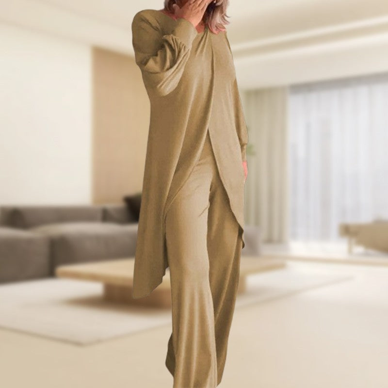 ELODIE – CONJUNTO DE TOP Y PANTALONES ULTRA-SUAVE
