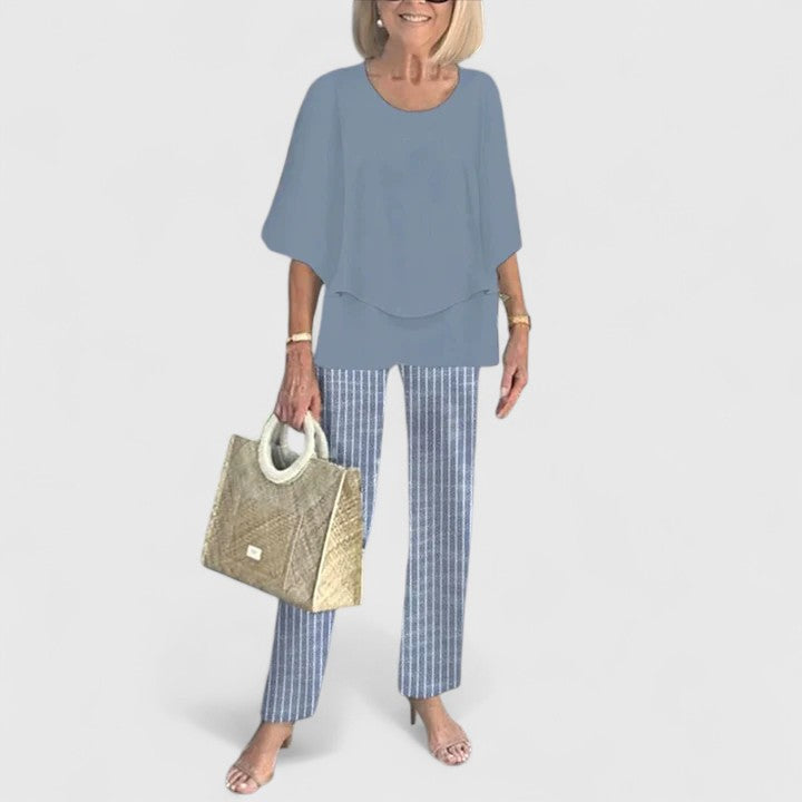 VIVIAN – CONJUNTO ELEGANTE DE DOS PIEZAS