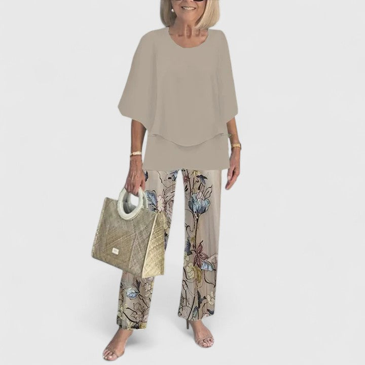 VIVIAN – CONJUNTO ELEGANTE DE DOS PIEZAS