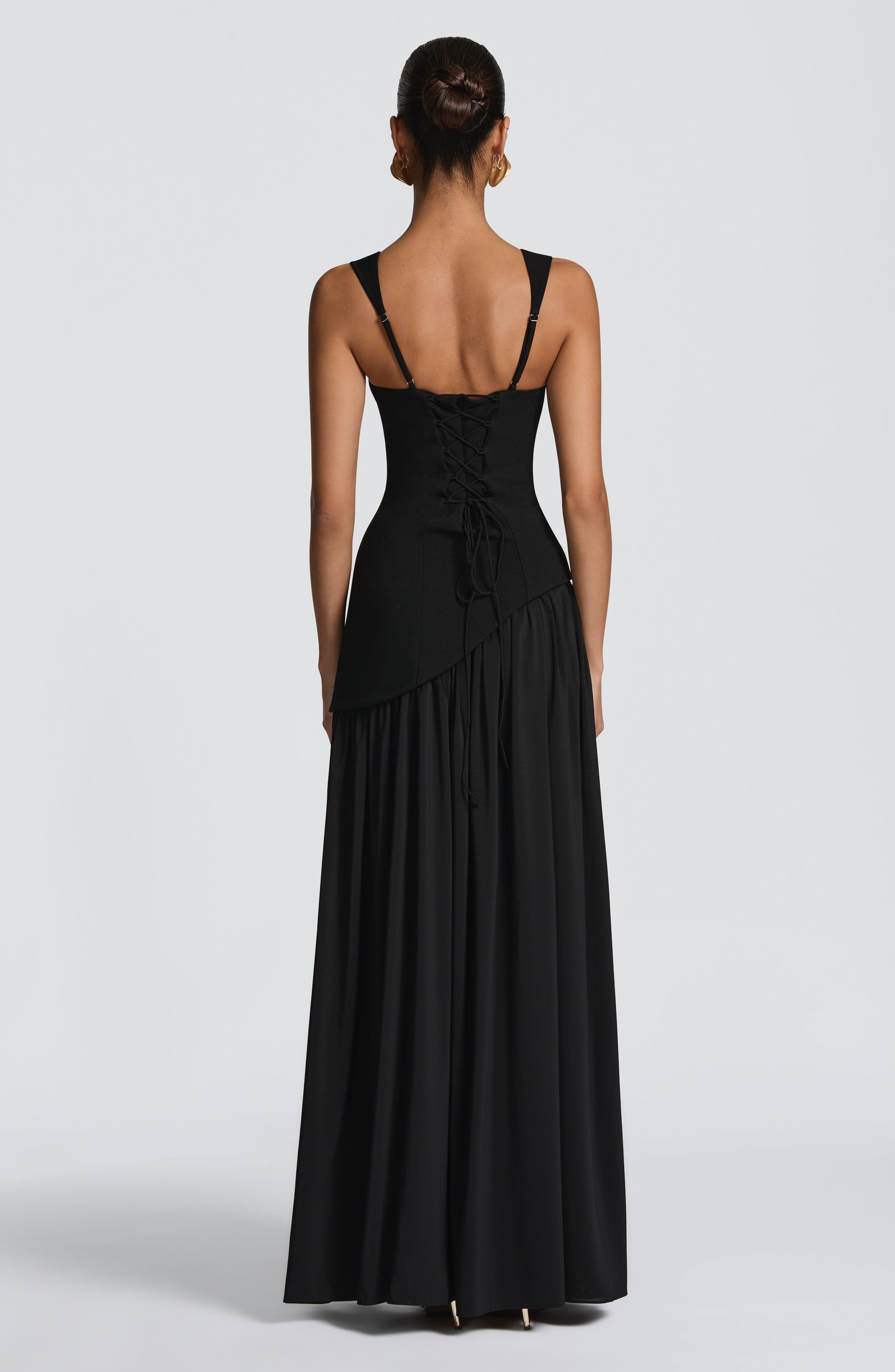 Vestido Maxi Jardín Lila