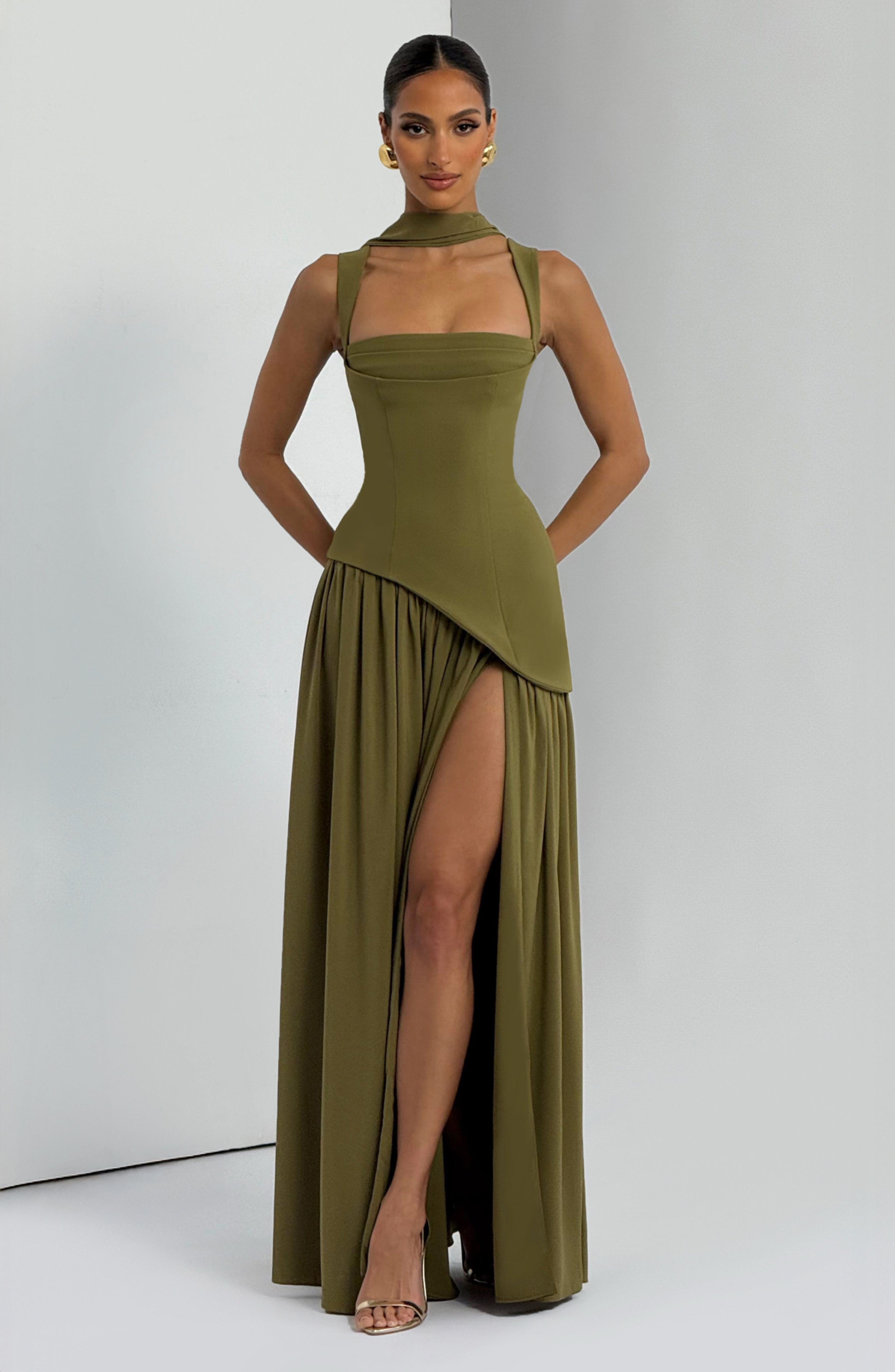 Vestido Maxi Jardín Lila