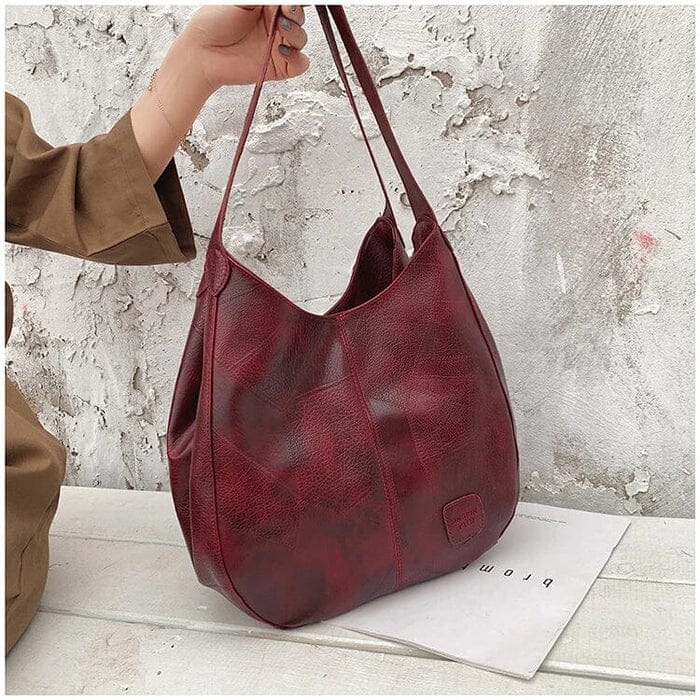 Bolso de Cuero Vintage