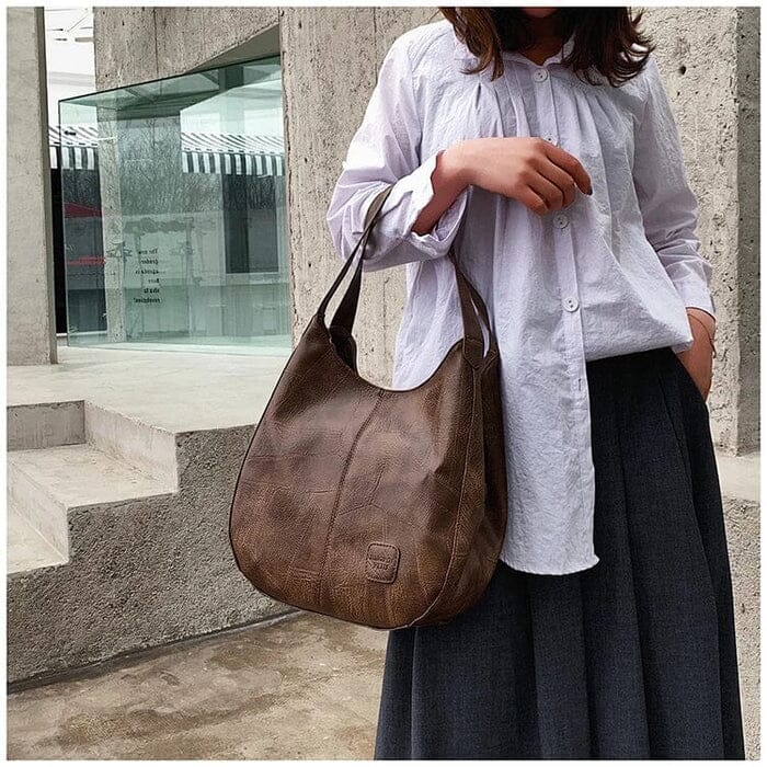 Bolso de Cuero Vintage