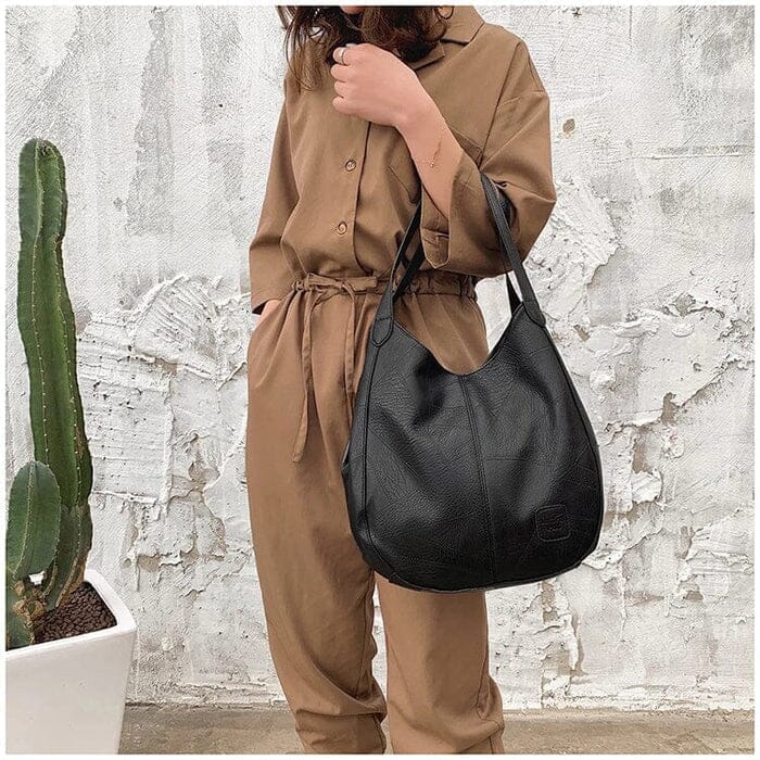 Bolso de Cuero Vintage