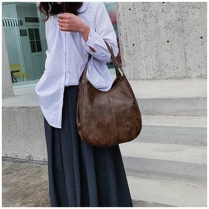 Bolso de Cuero Vintage