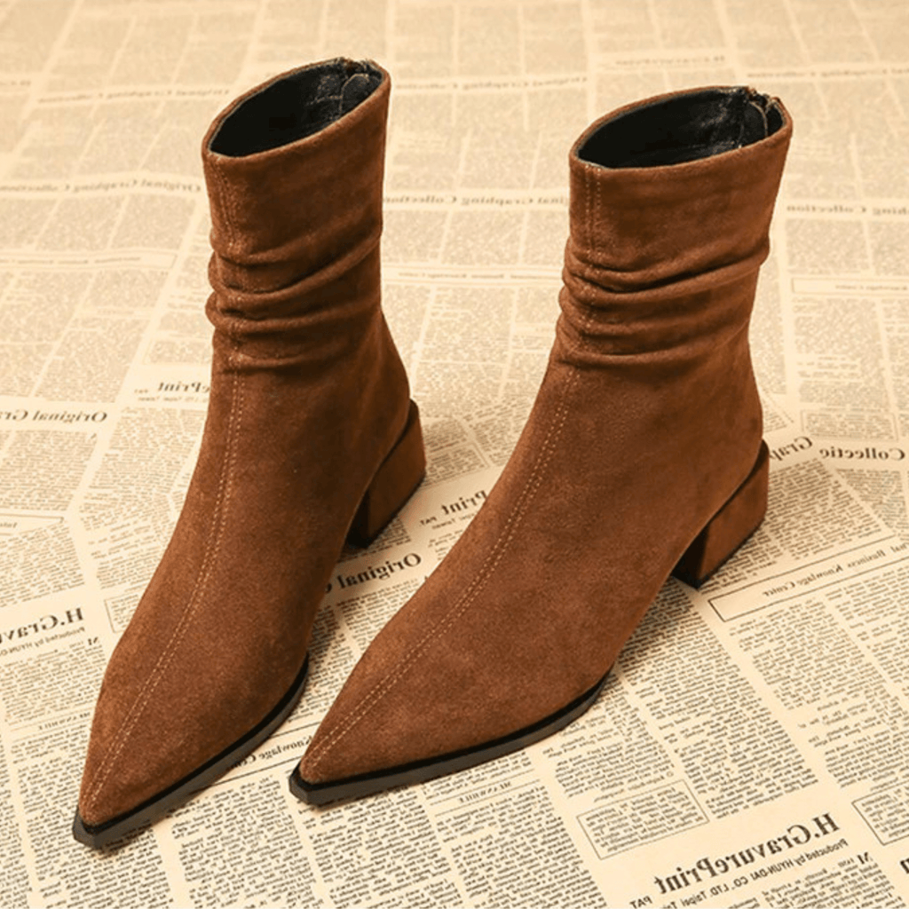 Piera - Botines de Ante de Lujo