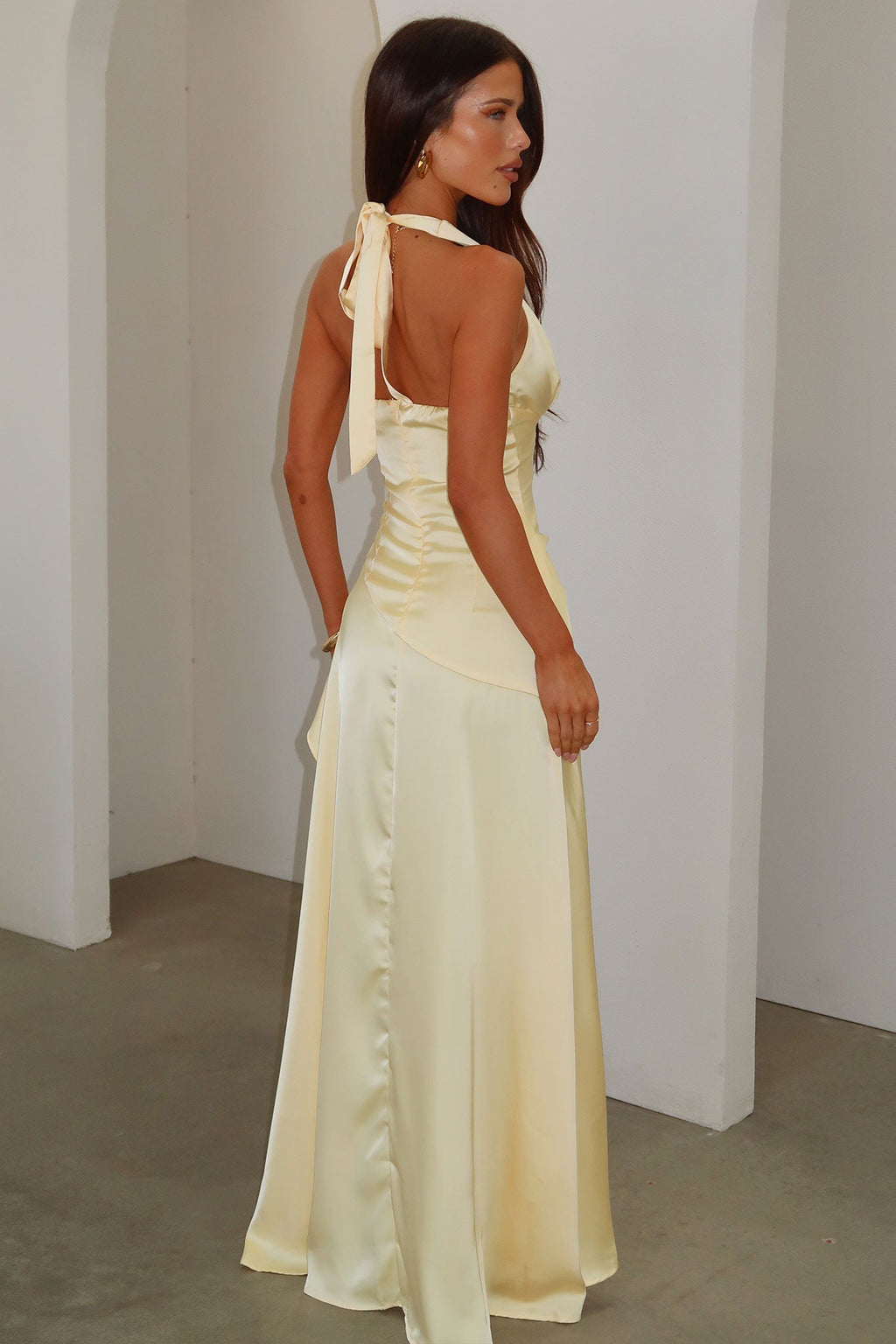 Vestido Valentina Satin Maxi