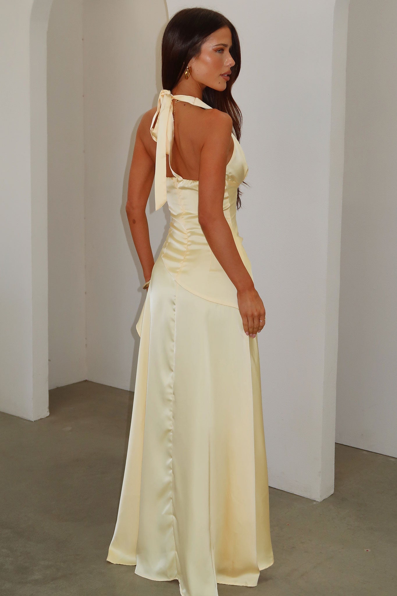 Vestido Valentina Satin Maxi