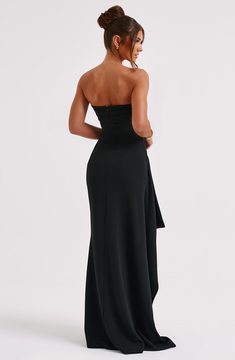 Alina | Elegante Vestido Maxi Sin Tirantes